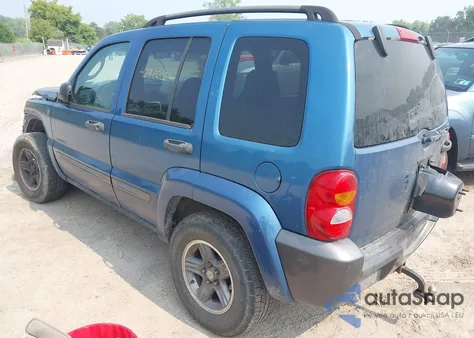 2004 Jeep Liberty Sport из США, поврежденный, VIN 1J4GL48K74W314969